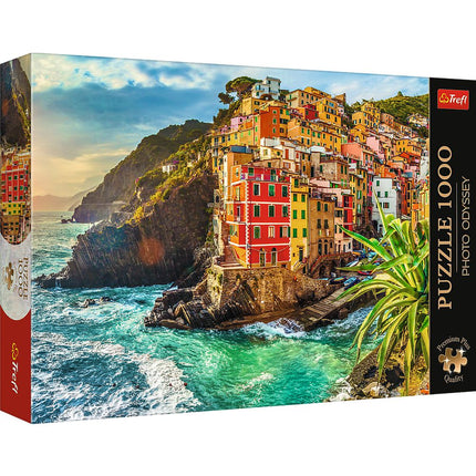 Puzzle Riomaggiore Premium Plus 1000 elementów dla dorosłych