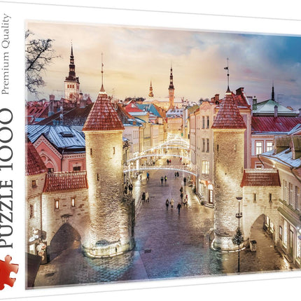 1000-Piece TREFL Puzzle of Tallinn's Viru Street