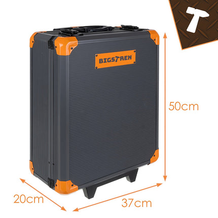 1000-Piece Tool Set with Aluminum Case & Organizers