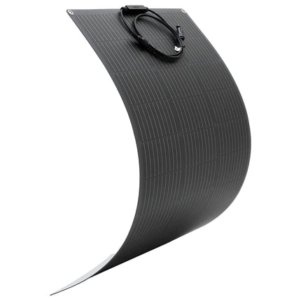 100W Flexible Monocrystalline Solar Panel, MC4, IP67