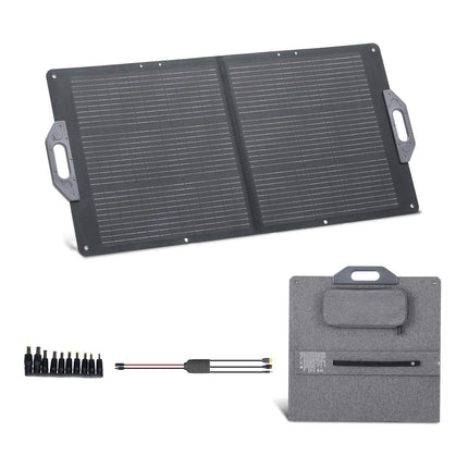 100W Foldable Solar Panel Charger, MC4 USB-C, IP65