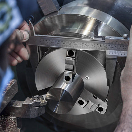 10-Inch 3-Jaw Self-Centering Lathe Chuck, 6–250 mm