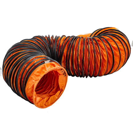 10-Inch PVC Flexible Duct Hose, 25 ft Ventilation