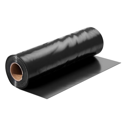 10 Mil Plastic Sheeting Roll, Black, 5 x 100 ft