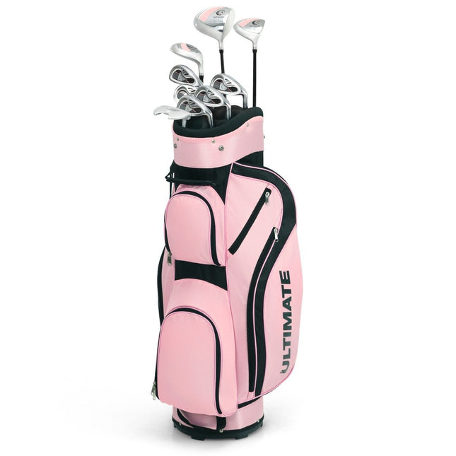 10 Piece Complete Golf Set Golf Club Set for Women Perfect Golf Gift Pink