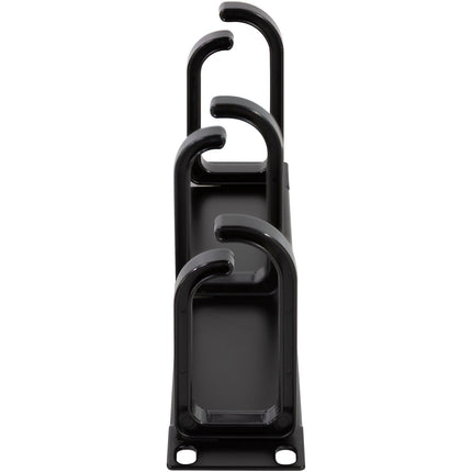 10" cable panel with 3 brackets U1 Black