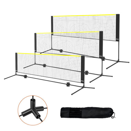10ft Multi-Sport Net Set, Adjustable Height, Portable