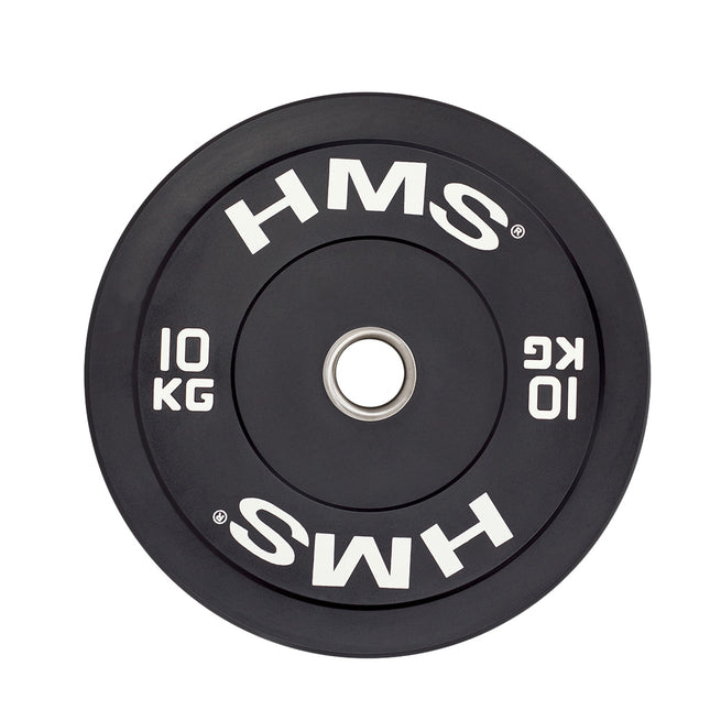 10 kg zwarte Olympische bumperplaat