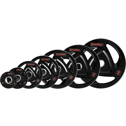10 kg Black Olympic Weight Plate