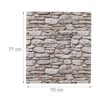 10 wall panels stone wall