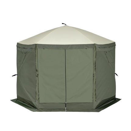 10x10 Pop-Up Screen Tent, 6-Sided, Mosquito Netting