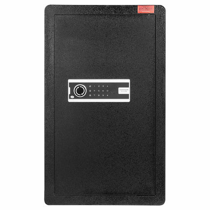 113L Home Safe Box, Key And Digital Lock, Black