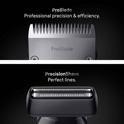 11-in-1 Grooming Kit, All-in-One Styler, Black/Blue