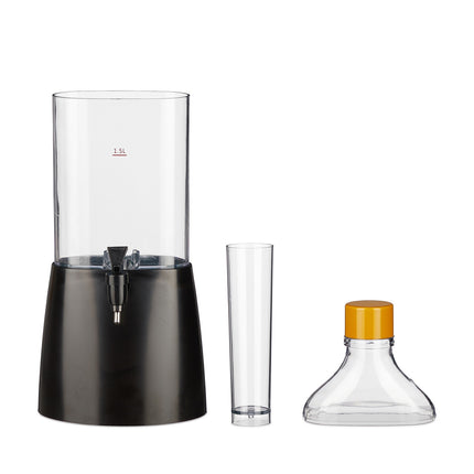 1.1 liter beverage container with faucet