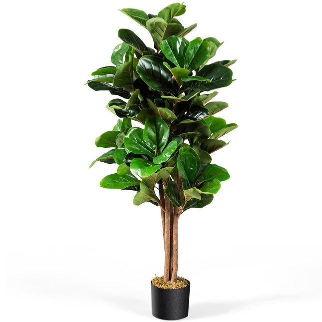 120 cm artificial fig tree artificial plant decoration with flower pot