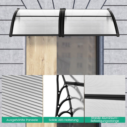 122 x 99 cm canopy for front door canopy front door canopy desk canopy grey
