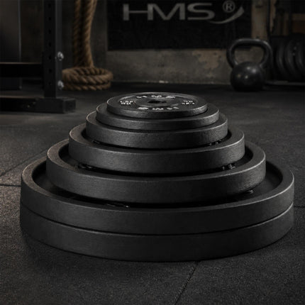 1.25 Kg Cast Iron Weight Plate, Black, 31 mm Hole
