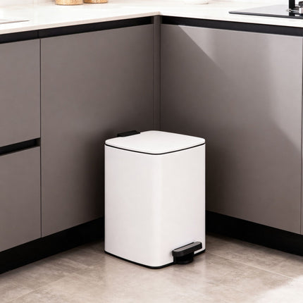 12L Kitchen Pedal Bin with Soft-Close Lid