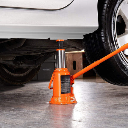 12-Ton Hydraulic Bottle Jack, 190-355 mm, Long Handle