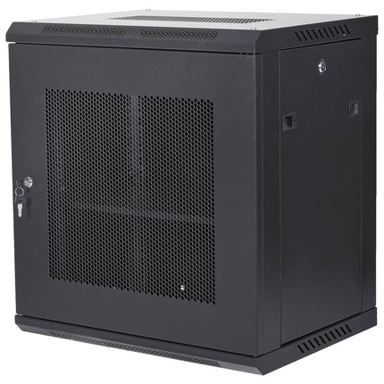 12U Wall-Mount Network Server Cabinet, 19-Inch, Locking Door