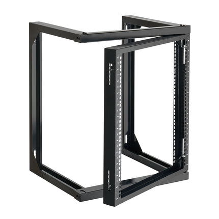 12U Wall Mount Server Rack, 18-Inch Depth, 150 lb, 180-Degree Door