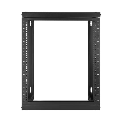 12U Wall Mount Server Rack, 18-Inch Depth, 150 lb, 180-Degree Door