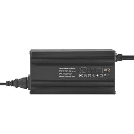 12V 20A LiFePO4 Battery Charger, 14.6V Anderson Plug