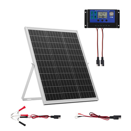 12V 25W Solar Battery Trickle Charger, MPPT, IP67