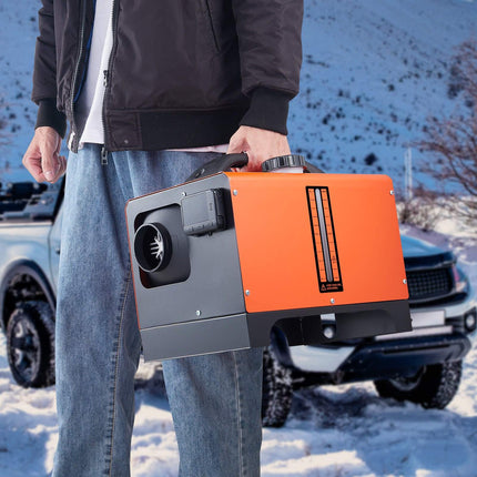 12V 8KW All-in-One Diesel Air Heater, Bluetooth LCD Remote