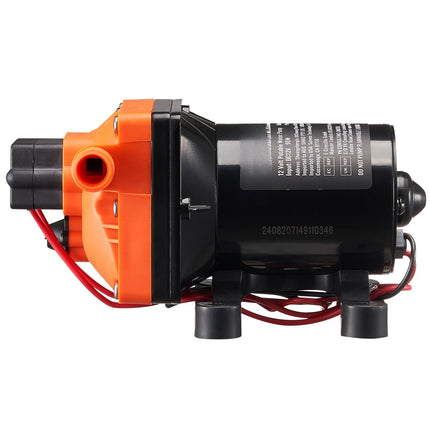 12V Diaphragm Water Pump With Pressure Switch, 3 GPM, 55 PSI