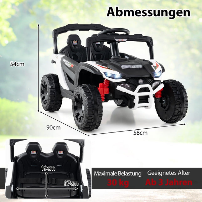12V Kids Electric Ride-On UTV with Remote Control