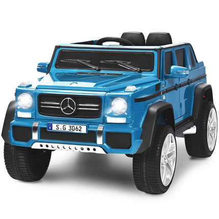 12 V Licensed Mercedes-Benz Maybach Battery Powered Jeep with Suspension 115 x 67 x 57 cm Blue