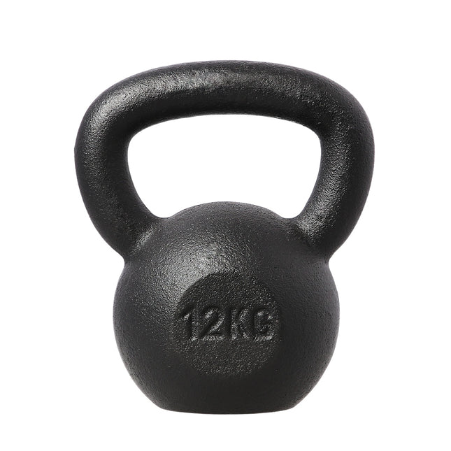 12 kg gietijzeren kettlebell voor krachttraining