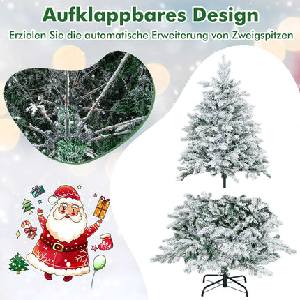 135 cm Artificial Christmas Tree with LED Lights