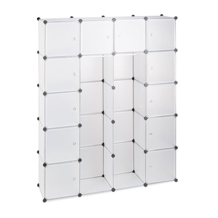 14-Compartment Plug-In Wardrobe System