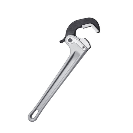 14-Inch Aluminum Automatic Pipe Wrench, 1.9-In Jaw