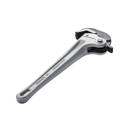 14-Inch Aluminum Automatic Pipe Wrench, 1.9-In Jaw