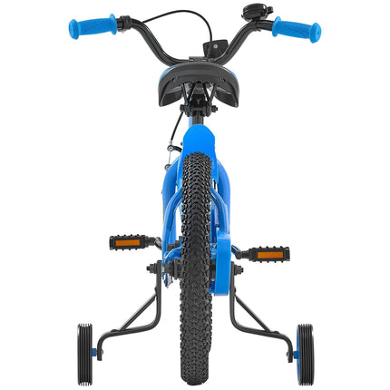 14-Inch Kids BMX Bike With Training Wheels, Blue