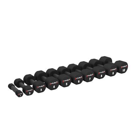 14 KG Polyurethane Dumbbells Set
