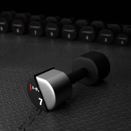 14 KG Polyurethane Dumbbells Set