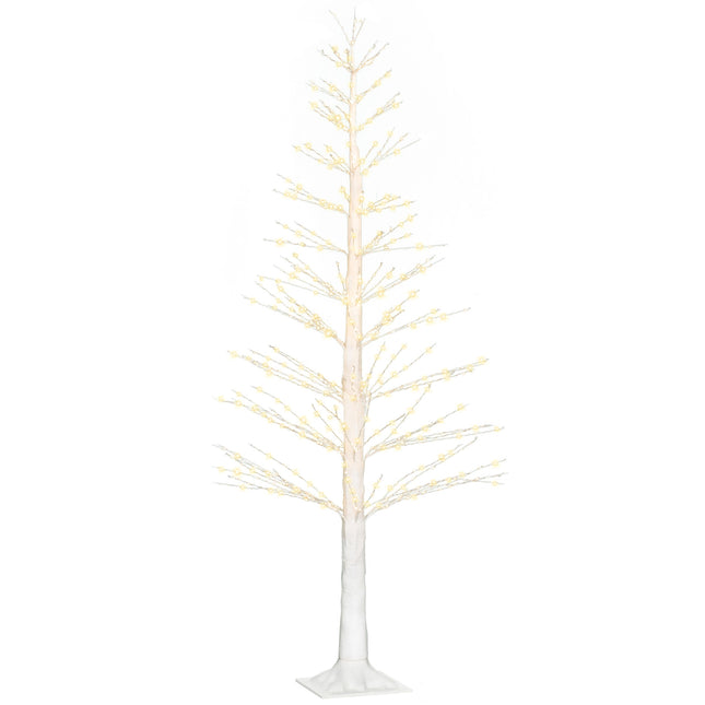 150 cm artificial Christmas tree, 600 LED lights, indoor/outdoor
