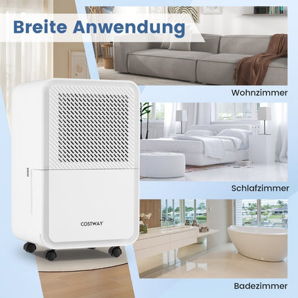 15L Home Dehumidifier – 4 Modes, 24-Hour Timer, Quiet Operation