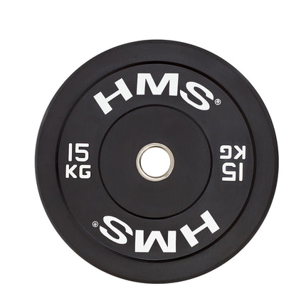 15 kg Black Olympic Bumper Plate