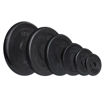 15 kg Black Weight Plate for Strength Training