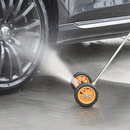 16 Inch Pressure Washer Undercarriage Cleaner, 4000 PSI, 4 Nozzles