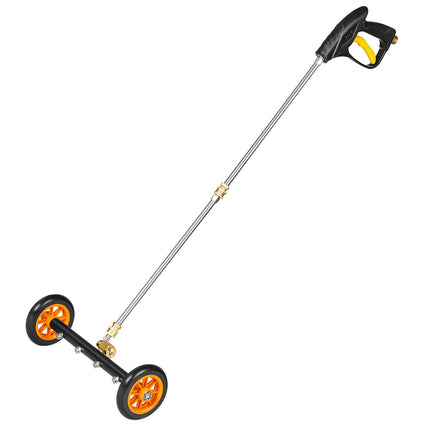 16 Inch Pressure Washer Undercarriage Cleaner, 4000 PSI, 4 Nozzles