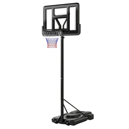 170-305cm Height Adjustable Basketball Stand Outdoor Basketball Hoop with Stand