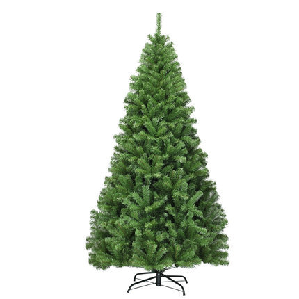 180cm Artificial Christmas Tree Christmas Tree with 1,000 PVC Pine Needles Green