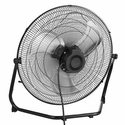 18-Inch Industrial Floor Fan, 3-Speed, 4000 CFM, 360 Tilt
