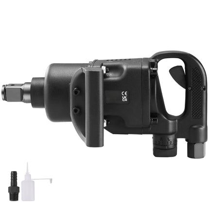 1-Inch Air Impact Wrench, 2400 Ft-Lb, Dual Handle
